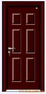 cj017高分子免漆模壓門環保。防潮。_模壓門_福州市晉安區宸居木門加工廠